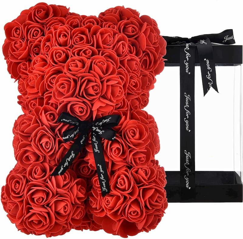 Rose Bear κόκκινο 25cm