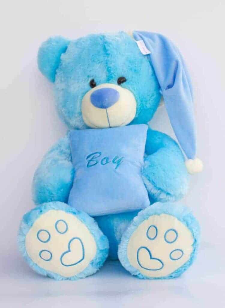 Αρκούδος γαλάζιος 50cm