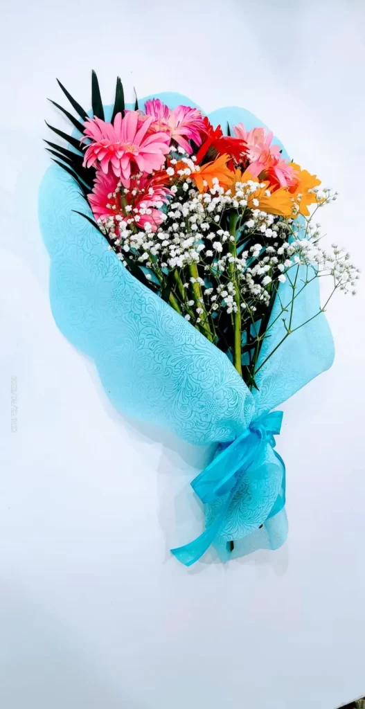 Μπουκέτο με ζέρμπερες